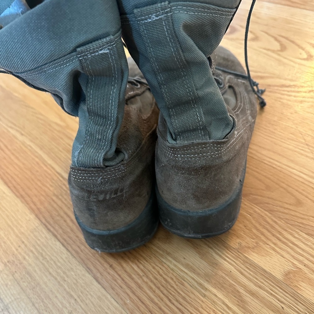 Belleville Men’s Army Combat Flight Boots Steel Toe, 10.5 - Picture 4 of 4